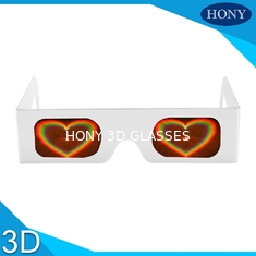แว่นสายตาแว่นสายตาแว่นตาสายรุ้ง 250g Customzed Printing