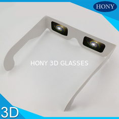 แว่นตากระดาษ 3D แว่นตาดอกไม้ไฟเกลียวแว่นตา 3D 3D Full Holographic Prints