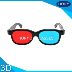 แว่น 3D สีแดงและสีฟ้าสำหรับภาพยนตร์และนิตยสาร