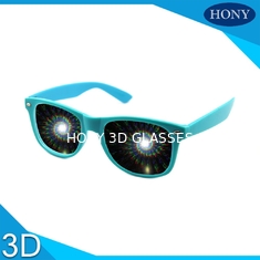 ปาร์ตี้แว่นตา 3D Diffraction แว่นตาเกลียวเลนส์แว่นตา 3D