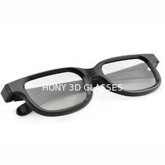 แว่นตา 3D โพลาไรซ์แบบวงกลม Real D พิมพ์โลโก้ของตัวเอง EN71 3d Goggles สำหรับทีวี