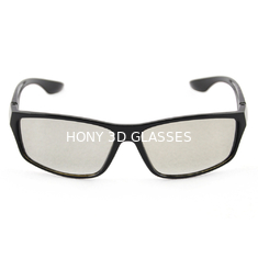 น้ำหนักเบาพลาสติก Polarized 3D แว่นตาสำหรับโฮมเธียเตอร์
