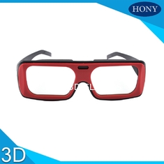 แว่นตา 3D Passive 3D สำหรับภาพยนตร์แบบพาสซีฟหรือทีวีใช้มุมกว้างของภาพขนาดใหญ่