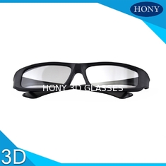 แว่นตา 3D โพลาไรซ์เชิงเส้นสำหรับผู้ใหญ่พร้อมเลนส์ PET 0.18 มม
