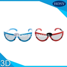 แว่นตา 3D สำหรับเด็กที่มีเลนส์ Polarized ป้องกันการขูดขีดสำหรับการใช้งานเป็นเวลานาน