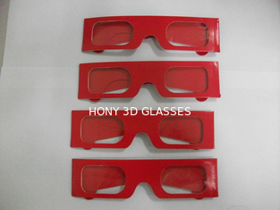 แว่นตา 3D Professional Custom Glass เพื่อความบันเทิง / แหล่งท่องเที่ยว Enviromental Friendly