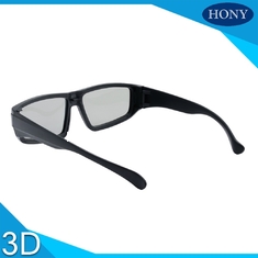 พลาสติก Polariztion แบบวงกลมพลาสติกแว่นตา 3 มิติสำหรับ Cinema Passive ที่ใช้สำหรับเด็ก