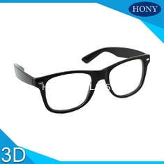 PC Plastic Frame วัสดุแว่นตาเชิงเส้น Polarized สำหรับ 3D 4D Imax Cinema