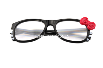 Funny 3D แว่นตาแบบ Polarized 0.7mm ความหนาของเลนส์ Passive สำหรับ IMAX Sytem
