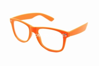 แว่นตา 3D Fireworks, กรอบแว่นตา Orange Frame สวมแว่นสายตา