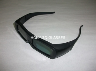 บลูทู ธ แอลซีดีที่ใช้งานทั่วไปชัตเตอร์ 3D แว่นตาทีวีสำหรับพานาโซนิคสีดำ