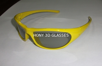 แฟชั่นแว่นตาพลาสติก Polarized 3D Glasses สำหรับ Cinema CE EN71
