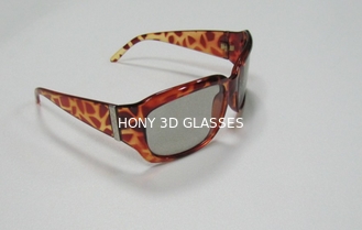 แว่นตาพีวีซีพลาสติก Polarized 3D Glasses กรอบแว่นตากันแดด