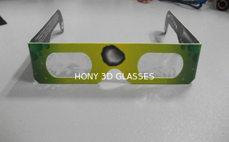 แว่นตา PET 0.20 มิลลิเมตรปลั๊กไฟสุริยุปราคาตาป้องกันรังสียูวี