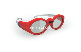 เลนส์สำหรับเด็กที่กำหนดเอง DLP Link 3D แว่นตาสำหรับทีวีเรดิโอเฟรม 120Hz