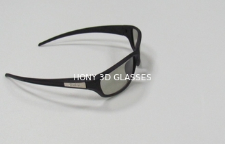 เลนส์แว่นตาพลาสติก Polarized 3D สำหรับคอมพิวเตอร์ CE 0.72 มิลลิเมตร