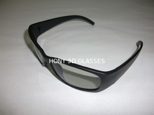Anaglyph Plastic Polarized 3D Glasses สำหรับภาพยนตร์ Reald