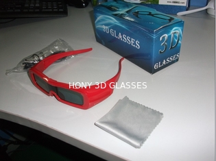 Sharp Active Shutter แว่นตา 3 มิติสำหรับ Tv, 3d แว่นตาอิเล็กทรอนิกส์ PC Plastic Frame