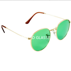 UV400 แว่นตาโพลาไรซ์ 3 มิติ Chakra Focused Chromotherapy Glasses