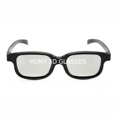 แว่นตา 3d โพลาไรซ์ทรงกลม Real D พร้อมกรอบพลาสติก ABS
