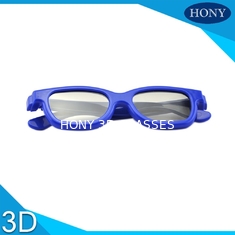 พลาสติกเด็ก Polarized 3D แว่นตาแว่นตา Disposable กับกรอบสีสัน