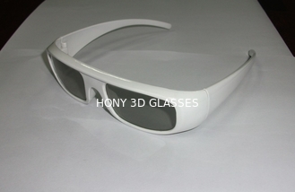 ทำโลโก้แบบกำหนดเอง Plastic Passive Circular Polarized Real D 3D แว่นตาสำหรับโรงภาพยนตร์