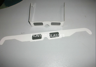 กระดาษนิรภัยแบบกำหนดเอง 3D แว่นตา Polarized Chromadetph สำหรับโฮมเธียเตอร์ OEM ODM