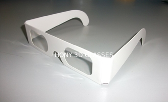กำหนดเองกระดาษทิ้ง 3D แว่นตาสำหรับภาพวาด, EN71 Rohs อนุมัติ